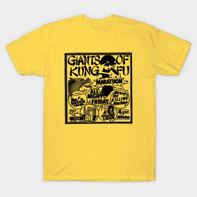 Kung Fu Marathon T-Shirt by TopCityMotherland